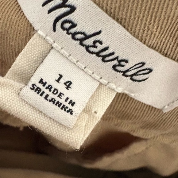 Madewell The Harlow Wide-Leg Pant in Seed Khaki Size 14 - Picture 11 of 16
